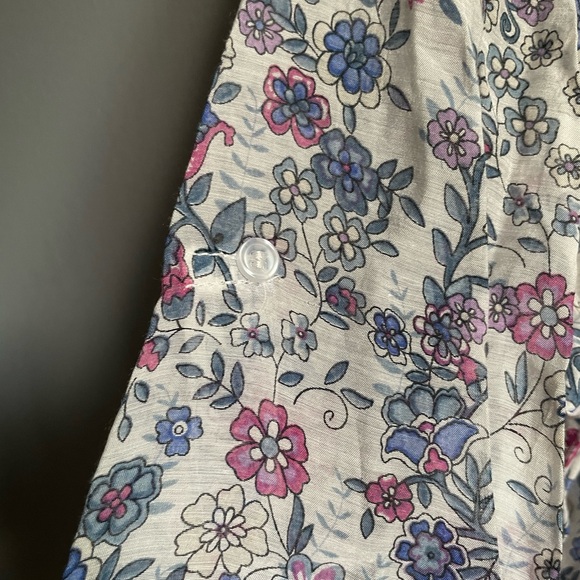 Fittiway Floral Silk blouse - Picture 6 of 15